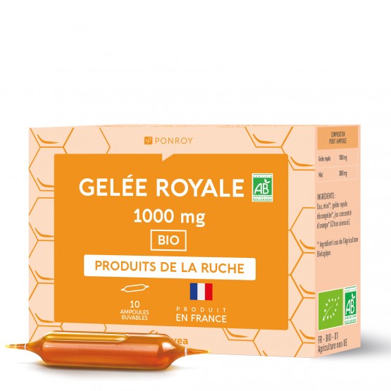 Ampoules de Gelée royale Bio